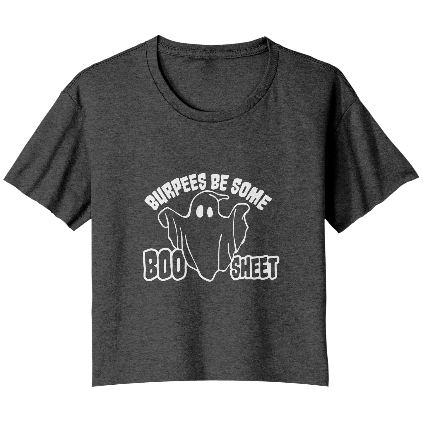 Boo-Sheet - Cropped Flowy Tee